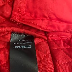 Free People red Paisley jacket